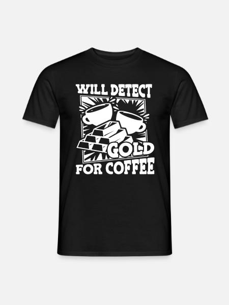 Mine d’or minière - T-shirt homme - noir