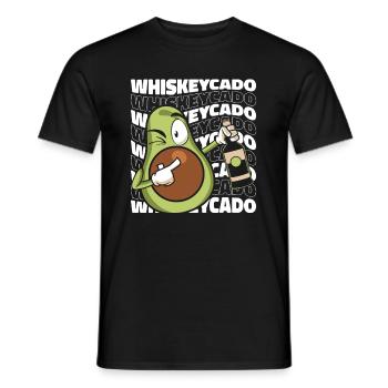 Whisky Scotch Bourbon Single Malt - Männer T-Shirt - Schwarz - Vorne - AI Model Male 178 light (178cm)