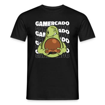 Gamer Gaming Video Games Videospiele - Männer T-Shirt - Schwarz - Vorne - AI Model Male 178 light (178cm)