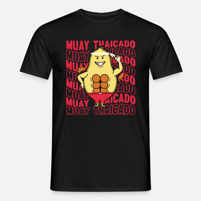 Muay Thai Boxing Thaiboxen Boxer - Männer T-Shirt - Schwarz