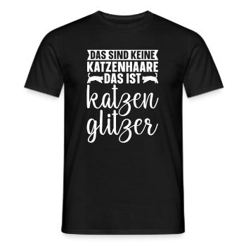 Location de chat Chat Domestique Cat - T-shirt homme - noir - Devant - AI Model Male 178 light (178cm)