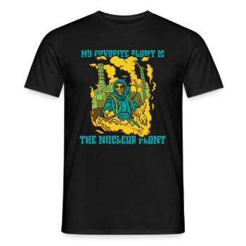 Physicien physicien - T-shirt homme - noir - Devant - AI Model Male 178 light (178cm)