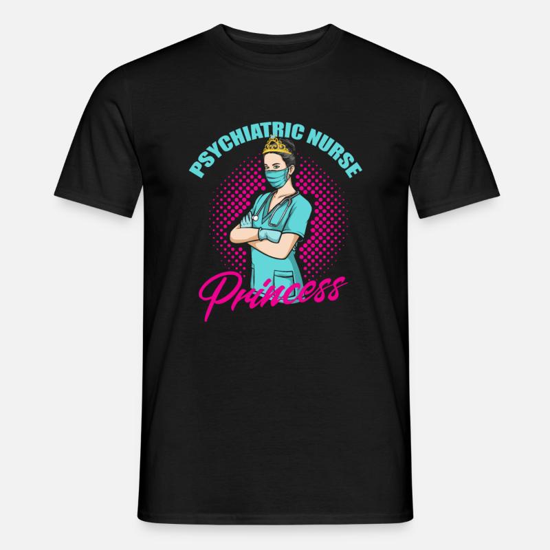 Krankenschwester - Männer T-Shirt - Schwarz