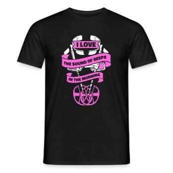 Prospecteur - T-shirt homme - noir - Devant - AI Model Male 178 light (178cm)