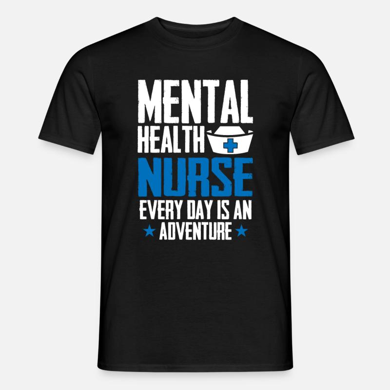 Krankenschwester - Männer T-Shirt - Schwarz