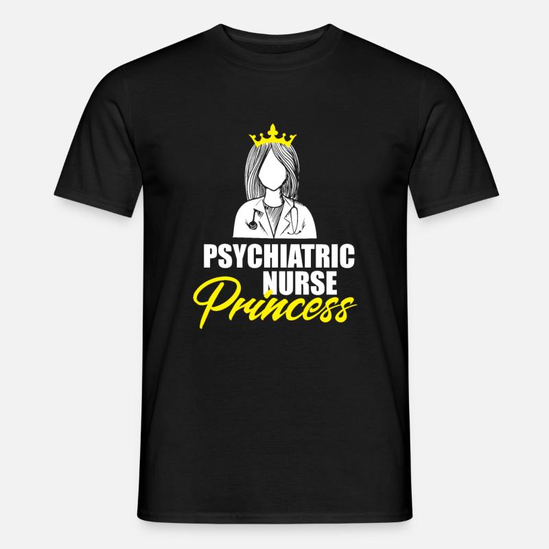 Krankenschwester - Männer T-Shirt - Schwarz