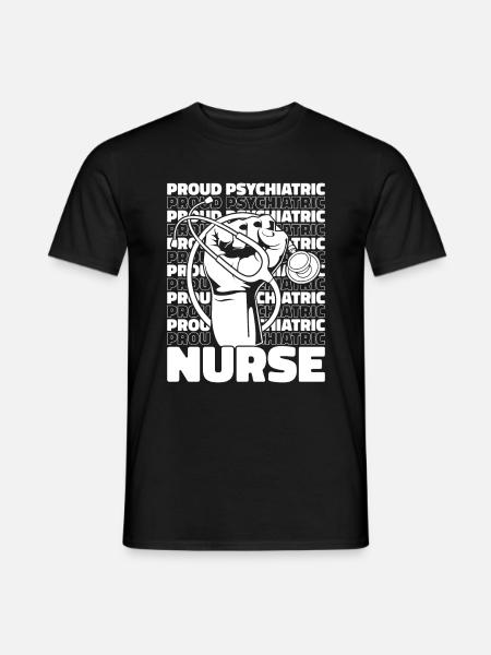 Infirmier - T-shirt homme - noir