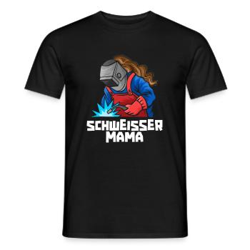 Schmied Schlosser Metallbauer Eisen - Männer T-Shirt - Schwarz - Vorne - AI Model Male 178 light (178cm)