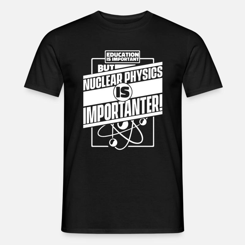 Physics Physicist - Men’s T-shirt - black