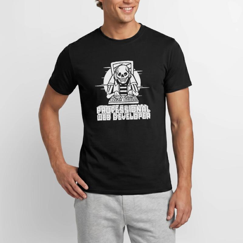 Web Entwickler Webdeveloper Web-Entwickler Männer T-Shirt