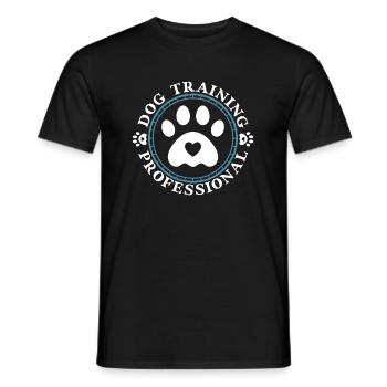 Dresseur de chiens Dresseur de chiens - T-shirt homme - noir - Devant - AI Model Male 178 light (178cm)