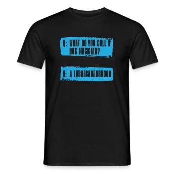 Dresseur de chiens Dresseur de chiens - T-shirt homme - noir - Devant - AI Model Male 178 light (178cm)