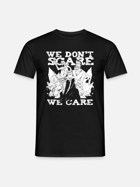 Halloween Geister Monster - Mænd T-shirt - sort
