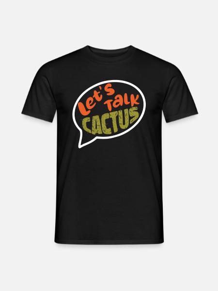 Cactus Garden Succulents - Men's T-Shirt - black