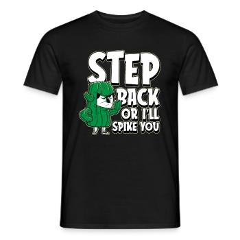 Cactus Garden Cactus - Men's T-Shirt - black - Front - AI Model Male 178 light (178cm)