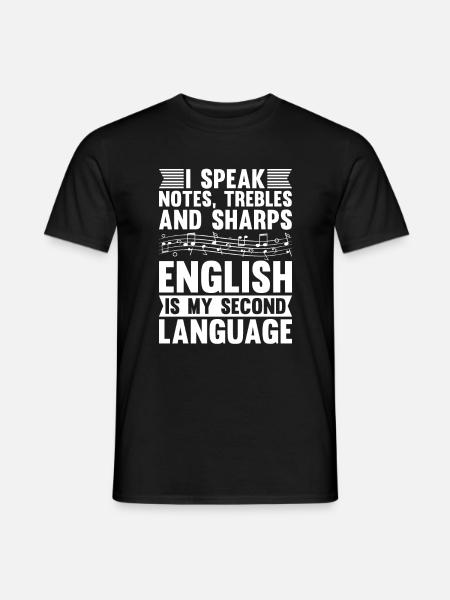 Musiklehrer Musik Lehrer Komisch - Männer T-Shirt - Schwarz