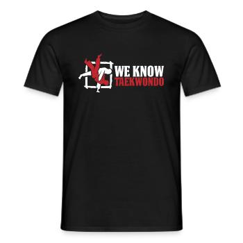 Taekwondo Mama - T-shirt homme - noir - Devant - AI Model Male 178 light (178cm)