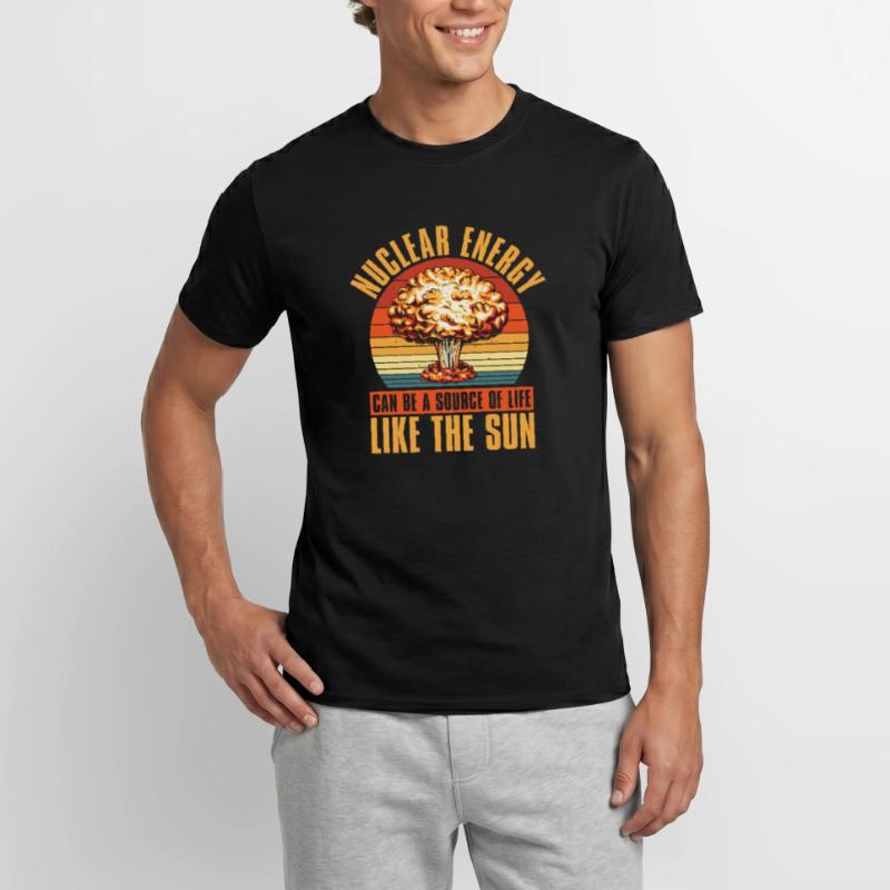 Physics Phyiker Weird Nuclear Physics Men's T-Shirt