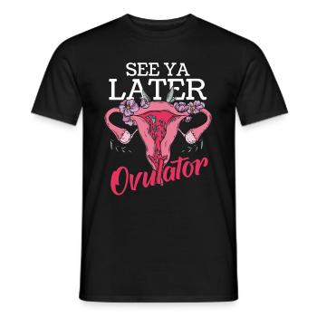Hysterektomie - Männer T-Shirt - Schwarz - Vorne - AI Model Male 178 light (178cm)