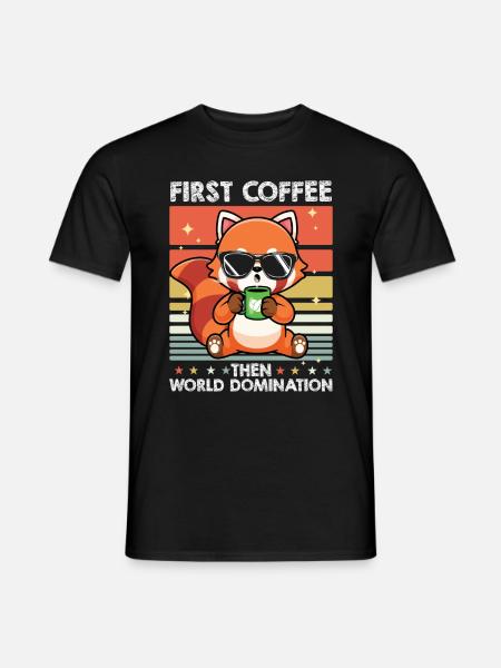 Fuchs Coffee - Men's T-Shirt - black