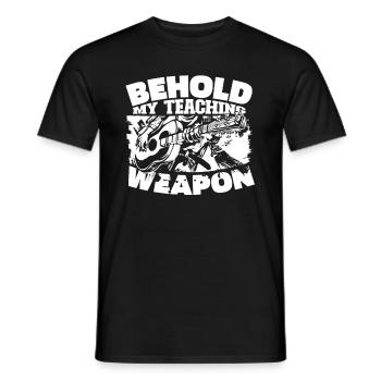 Professeur de musique Professeur de musique - T-shirt homme - noir - Devant - AI Model Male 178 light (178cm)