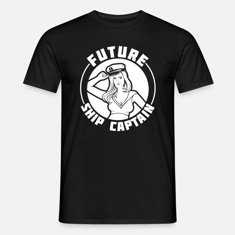 Sailing Sailboat - Men's T-Shirt - black