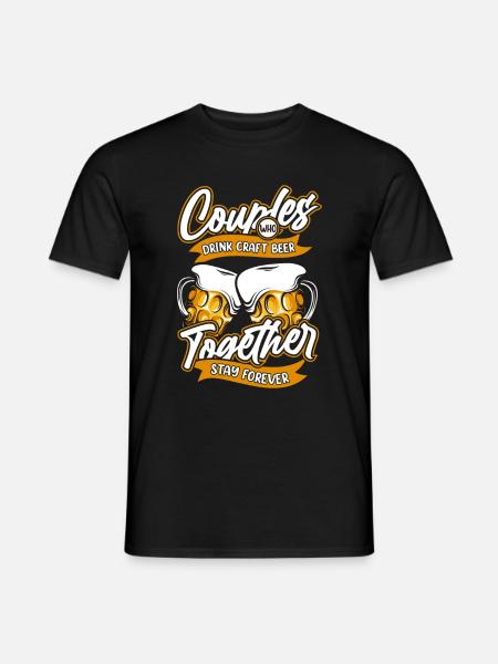 Craft Beer Craft Beer Pair - Men's T-Shirt - black