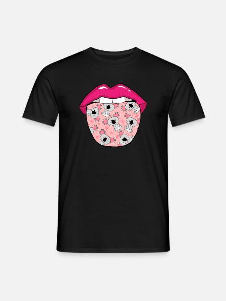 Koala bear tongue - Men's T-Shirt - black