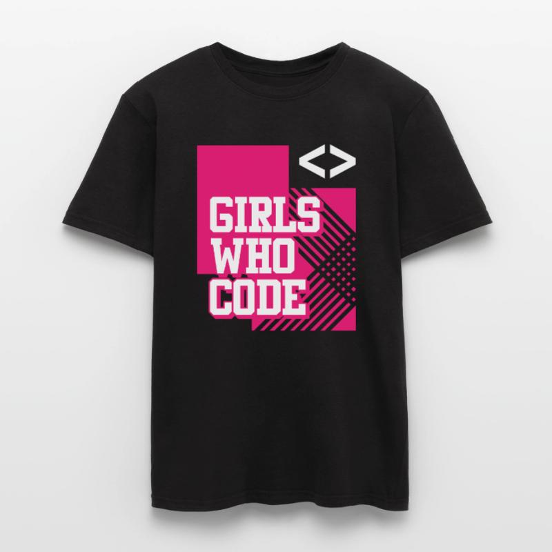 Developer Coder Programmer Girl Men's T-Shirt