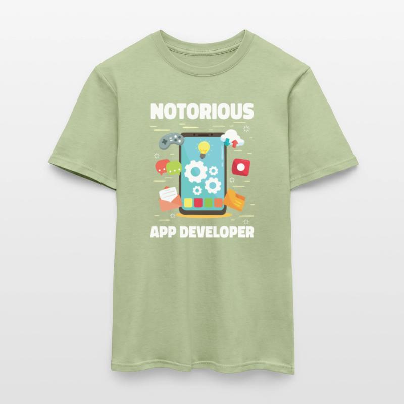 Developer Coder Programmer App Men's T-Shirt