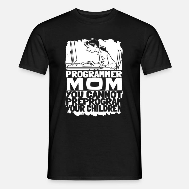 Développeur Coder Programmeur Mama - T-shirt homme - noir