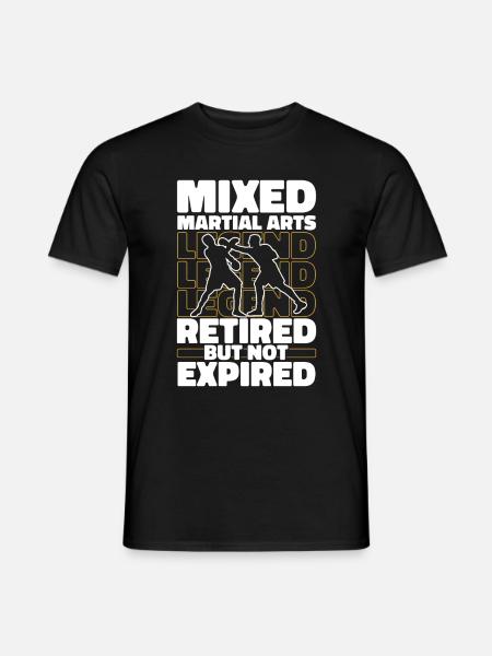 Retired Mixed Martial Arts - Men's T-Shirt - black