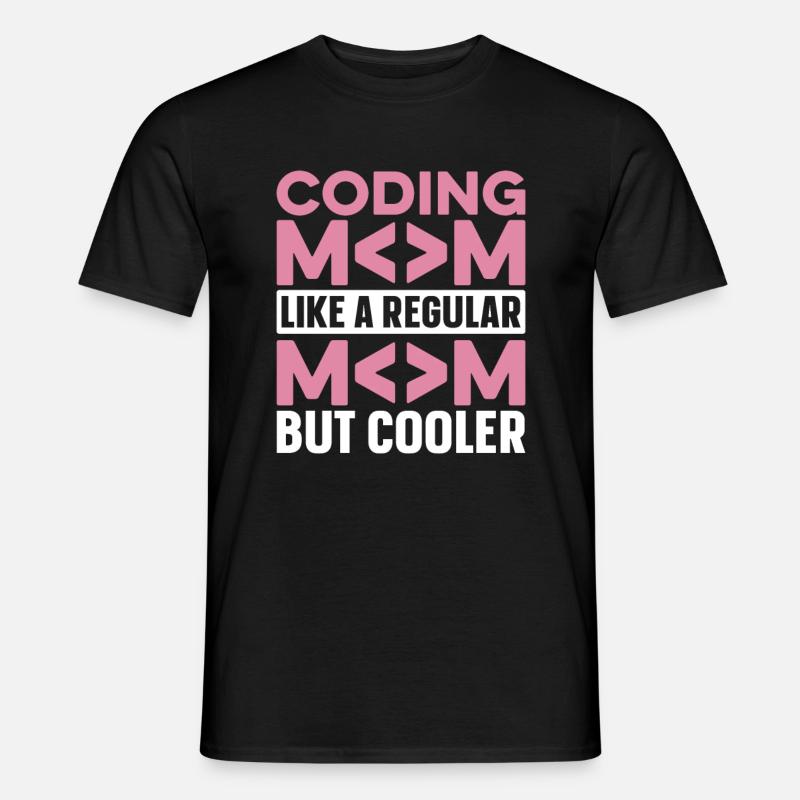 Developer Coder Programmer Mama - Men's T-Shirt - black