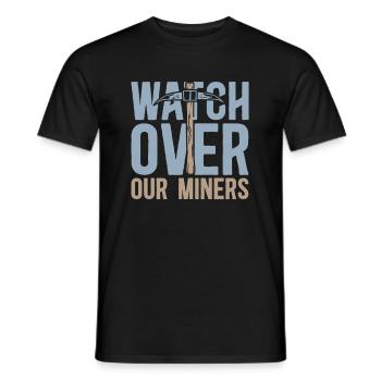 Ingenieur Spitzhacke Bergbauingenieur - Männer T-Shirt - Schwarz - Vorne - AI Model Male 178 light (178cm)