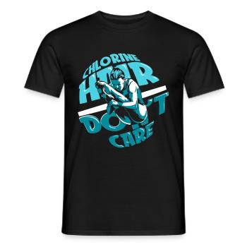 Diving Divers Lustig - Men's T-Shirt - black - Front - AI Model Male 178 light (178cm)