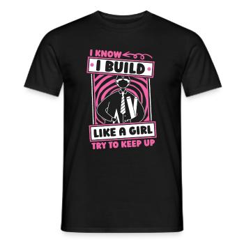 Architecte Architecture Lustig - T-shirt homme - noir - Devant - AI Model Male 178 light (178cm)