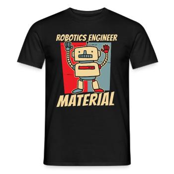 Robotik Ai Roboter - Männer T-Shirt - Schwarz - Vorne - AI Model Male 178 light (178cm)