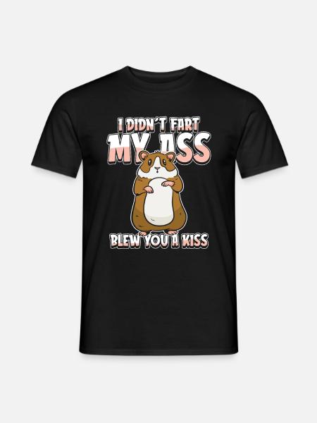 Guinea Pig Guinea Pig Humor - Men's T-Shirt - black
