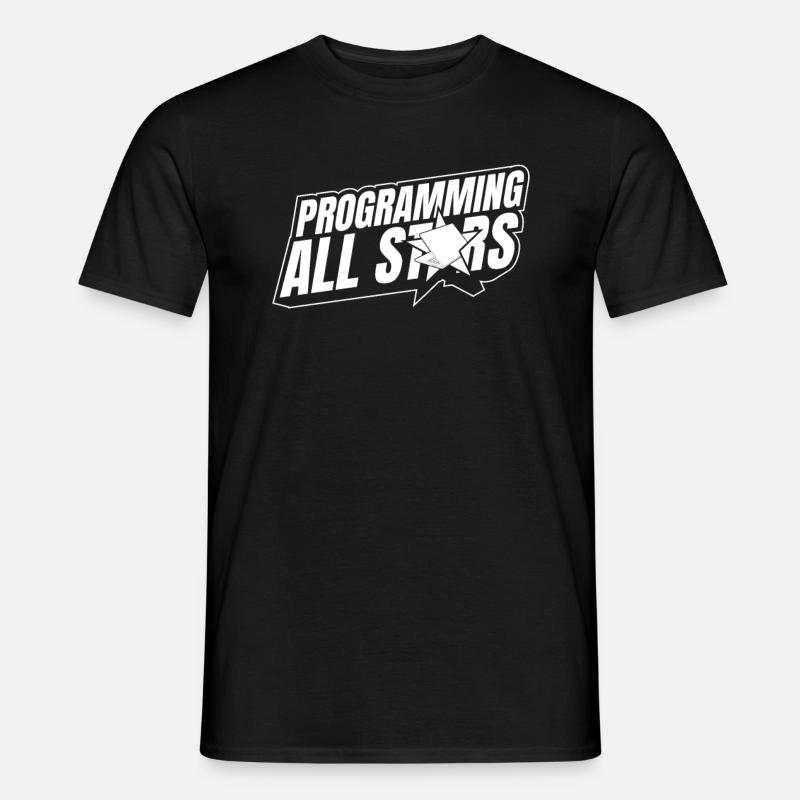 Developer Coder Programmer All Stars - Men's T-Shirt - black