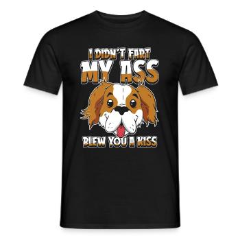 Humour pékinois - T-shirt homme - noir - Devant - AI Model Male 178 light (178cm)