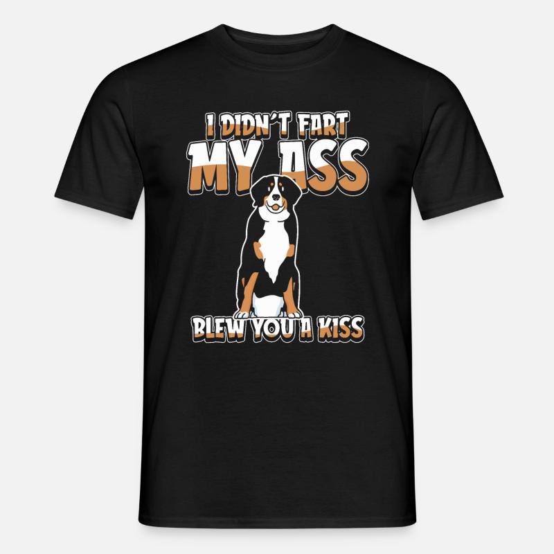 Bouvier bernois - T-shirt homme - noir
