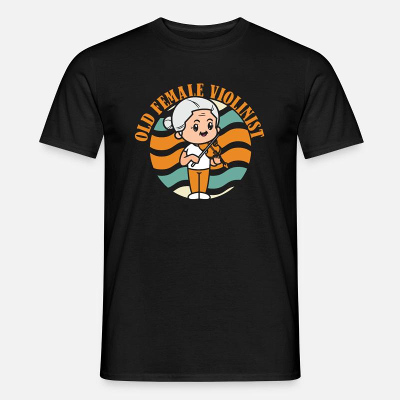 Violon Violon Mignon - T-shirt homme - noir