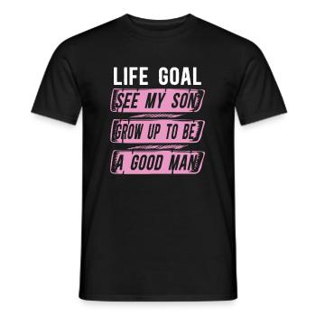 Mom Mutter Sohn - Männer T-Shirt - Schwarz - Vorne - AI Model Male 178 light (178cm)