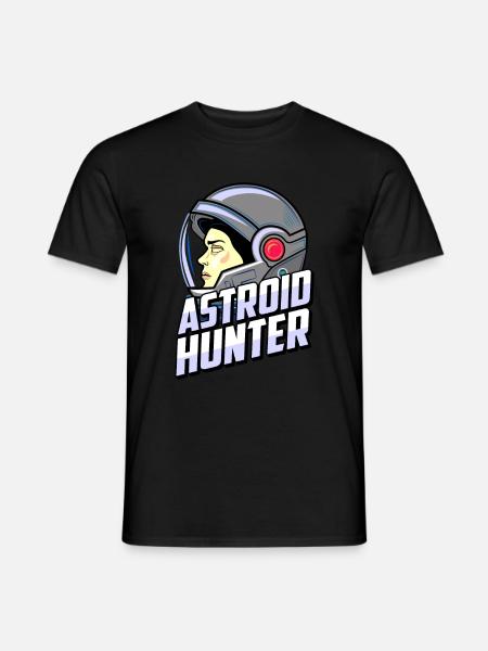 Space Space Astronaut Astroid Diversion - Men's T-Shirt - black