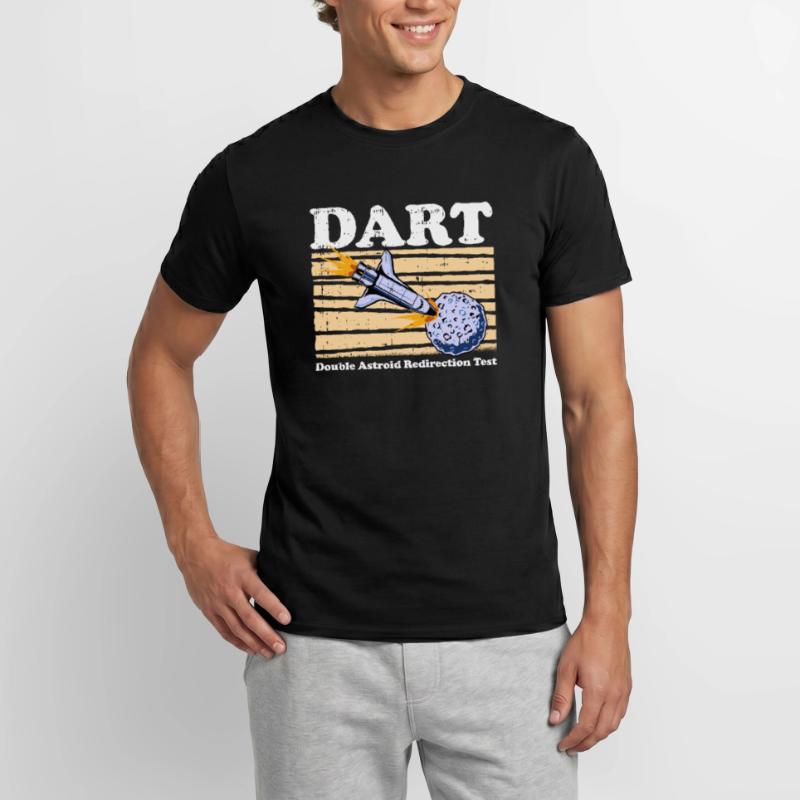 Dérivation astroïde de l’espace spatial T-shirt homme