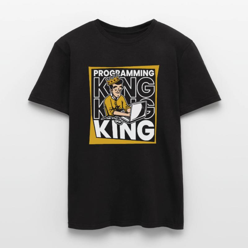 Développeur Coder Programmeur King T-shirt homme