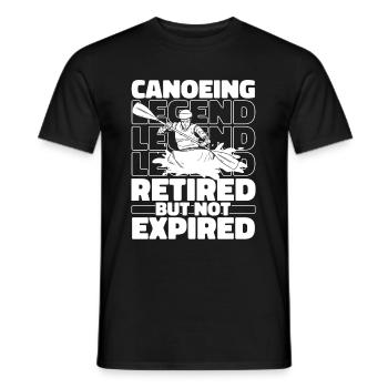 Kanu Kanute Im Ruhestand - Männer T-Shirt - Schwarz - Vorne - AI Model Male 178 light (178cm)