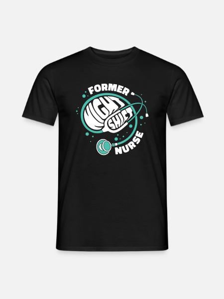 Krankenschwester Stethoskop - Männer T-Shirt - Schwarz
