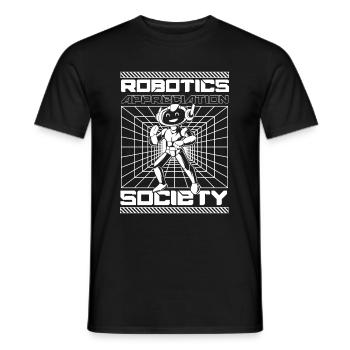 Robotique Ai Robot - T-shirt homme - noir - Devant - AI Model Male 178 light (178cm)