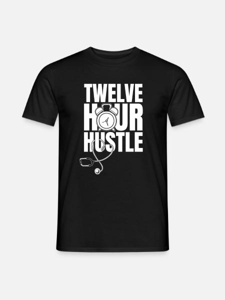 Nurse Stethoscope - Men's T-Shirt - black